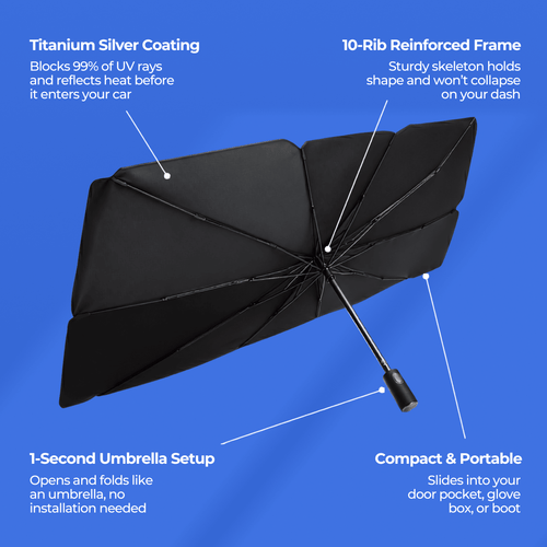 Jasvo™ Windshield Umbrella