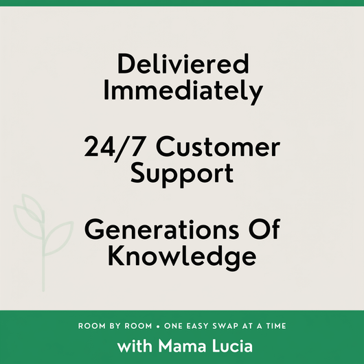 The Guide To A Non-Toxic Home + 30-Day Plan - Mama Lucia